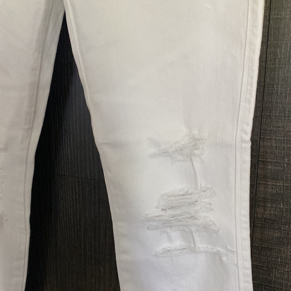 L’agence Chantal Low Rise Skinny Jeans in Blanc (white) - Picture 6 of 8